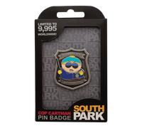 South Park Cartman Police Pin Badge
