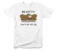 South Park Cartman Pot Pie Unisex T Shirt, White, XX-Large