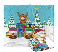 South Park Cartman Santa and Reindeer Boys Silky Touch Super Soft Throw Blanket 152 X 127 cm