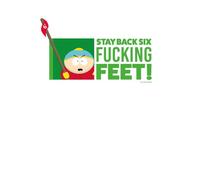 South Park Cartman Six Feet Women's T-Shirt - White - XL
