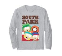 South Park Cast Collage Funny Cartoon Long Sleeve T-Shirt