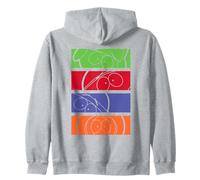 South Park Characters Collage Eric Stan Kyle Kenny Gifts Art Zip Hoodie