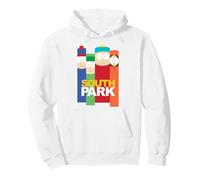 South Park Collage Logo Kyle Kenny Cartman Stan Classic Pose Pullover Hoodie