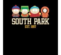 South Park Collegiate Unisex T-Shirt - Black - XL