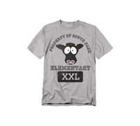 South Park Cows T-Shirt, Athletic Heather in Grey | Size: 4XL South Park Grey 4XL