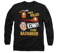 South Park Dead Kenny Mens Long Sleeve T Shirt, Black, XXL