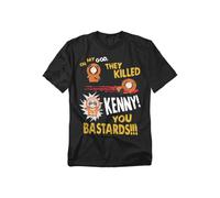 South Park Dead Kenny T-Shirt, Black | Size: 4XL South Park Black 4XL