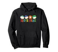 South Park Eric, Kenny, Kyle & Stand Floating Heads Pullover Hoodie