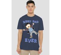 South Park Father's Day Randy Best Dad Ever T-Shirt, Navy | Size: Medium South Park Navy M