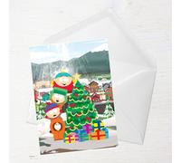 South Park Gang Christmas Tree Greetings Card - Standard Card