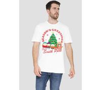 South Park Group Christmas Unisex T Shirt, White, Small