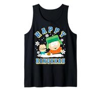 South Park Happy Hanukkah Kyle & IKE Broflovski Dreidel Tank Top
