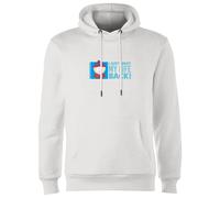 South Park I Just Want My Life Back Unisex Hoodie - White | Size: Large South Park White L