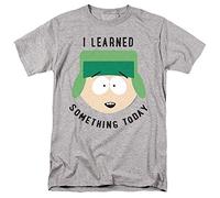 South Park I Learned Something Today Unisex T Shirt, Athletic Heather, XXX-Large