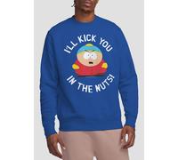 South Park Kick You In The Nuts Crew Sweatshirt, Royal Blue South Park Royal XL