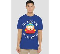 South Park Kick You In The Nuts T-Shirt-Royal Blue South Park Royal XL