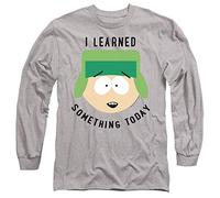 South Park Learned Something Today Unisex Long Sleeve T Shirt, Athletic Heather, S