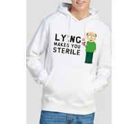 South Park Lying Makes You Sterile Hoddie, White | Size: Medium South Park White M