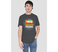 South Park Lyrics-Adult Heather, Black in Charcoal | Size: Small South Park Charcoal S