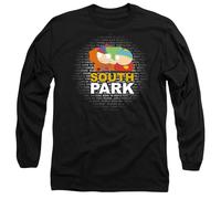 South Park Lyrics Unisex Long Sleeve T Shirt, Black, X-Large