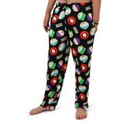 South Park Men’s Lounge Pants - 100% Cotton Sleep Trousers with Elasticated Waist, Novelty Nightwear Pyjama Bottoms, Official Merchandise, Sizes S-XXL (L)