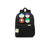 South Park Men's Backpack Travel Rucksack Gym Work Bag Daypack in Black South Park Black One Size