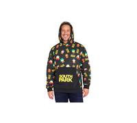 South Park Mens Hoodie, Comfy Stylish Hooded Sweatshirt - Funny Gifts for Him (Black/Multi, 2XL)