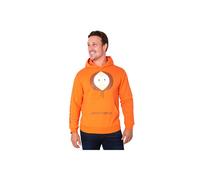 South Park Mens Hoodie, Comfy Stylish Hooded Sweatshirt - Funny Gifts for Him (Orange, 2XL)