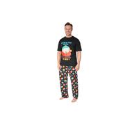 South Park Men's Mens Pyjama Set in Black | Size: Medium South Park Black M