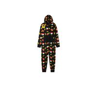 South Park Men's Onesie Fleece Hooded Jumpsuit Cosy Warm Pyjama in Black | Size: Large South Park Black L