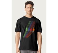 South Park Men's Stan Kenny Kyle & Cartman Colour Line Art T-Shirt in Black | Size: Medium South Park Black M