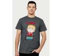 South Park Men's Timmy Pixelated T-Shirt in Charcoal | Size: Large South Park Charcoal L