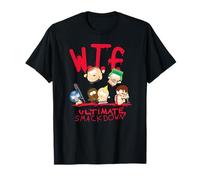 South Park Men's WTF Ultimate Smackdown T-Shirt - Black, Small
