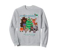 South Park Merry Christmas Hail Satan Critters Funny Cartoon Sweatshirt