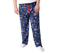 South Park Mr Hanky Blue Lounge Pants | Drawstring Sleepwear with 'Howdy Ho!' Text | Christmas Themed Cartoon Loungewear for Relaxing | Men's Mr Hanky Merchandise - Medium