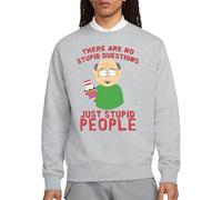 South Park No Stupid Questions Crew Sweatshirt, Athletic Heather, X-Large