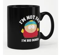 South Park Officially Licensed I'm Not Fat - I'm Big Boned Coffee Mug (Black)