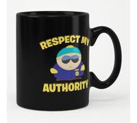South Park Officially Licensed Respct My Authority Coffee Mug (Black)