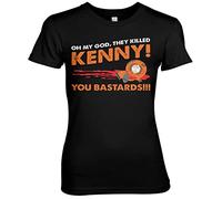 South Park Officially Licensed They Killed Kenny! Women T-Shirt (Black), M