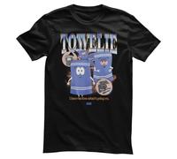 South Park Officially Licensed Towelie Bootleg Rap Mens T-Shirt (Black), Medium