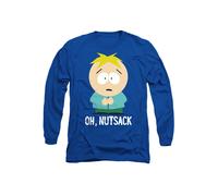 South Park Oh Nutsack Long Sleeve T-Shirt, Royal in Blue | Size: 2XL South Park Blue 2XL