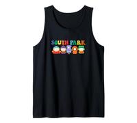 South Park Rainbow Logo & Eric, Kenny, Kyle, Stan, Towlie Tank Top