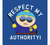 South Park Respect My Authority! Unisex T-Shirt - Blue - L