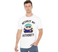 South Park Respect Unisex T Shirt, Royal, XX-Large