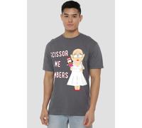 South Park Scissor Me Timbers Unisex T-Shirt, Charcoal | Size: 4XL South Park Charcoal 4XL