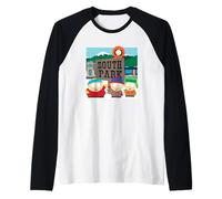 South Park Sign Group Raglan Baseball Tee