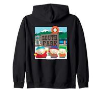 South Park Sign Group Zip Hoodie