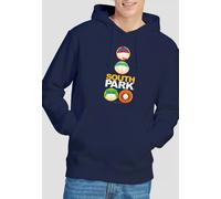 South Park Solid Circles Unisex Hoodie, Navy | Size: Medium South Park Navy M