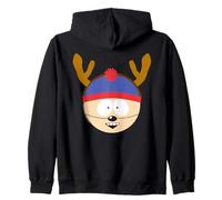 South Park Stan Christmas Reindeer Antlers Zip Hoodie