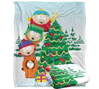 South Park The Boys Decorating Tree Silky Touch Super Soft Throw Blanket 152 X 127 Cm